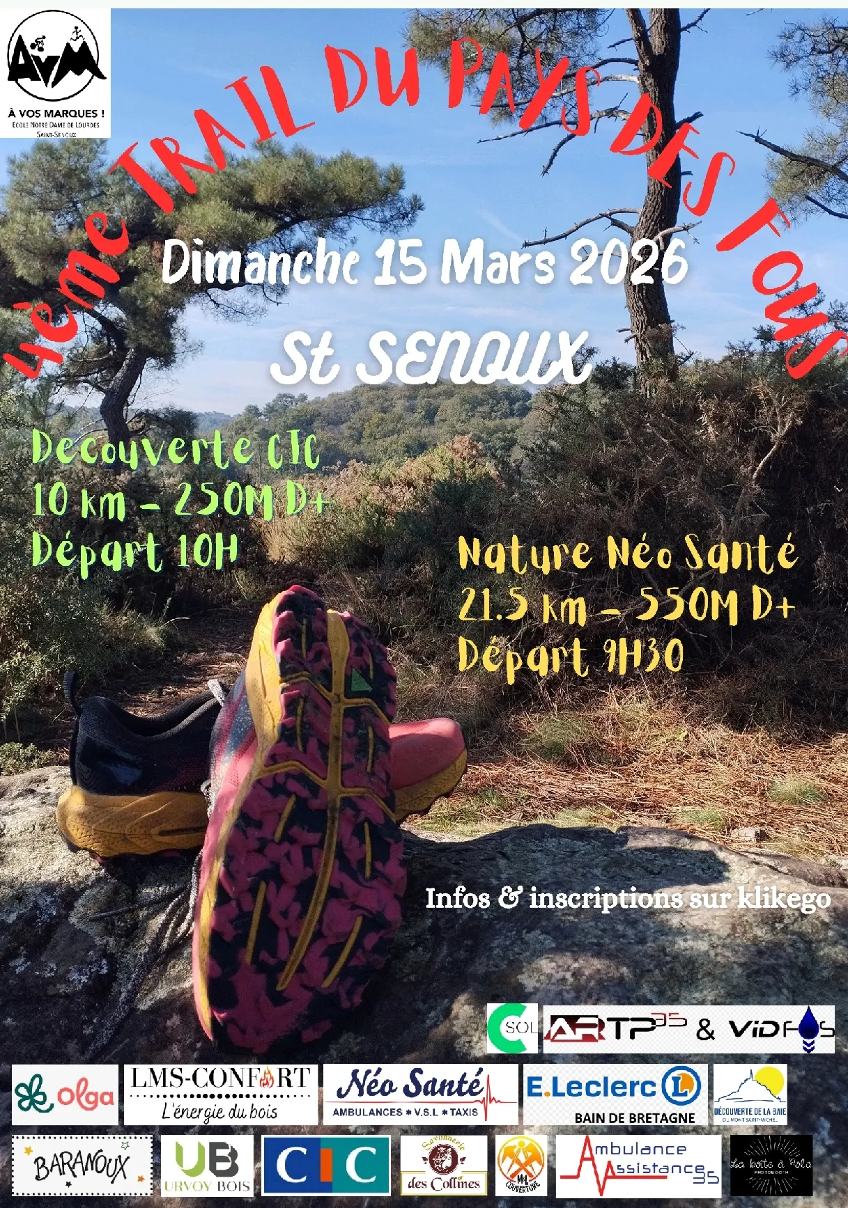 Trail du Pays des Fous 2026 Inscription Résultats