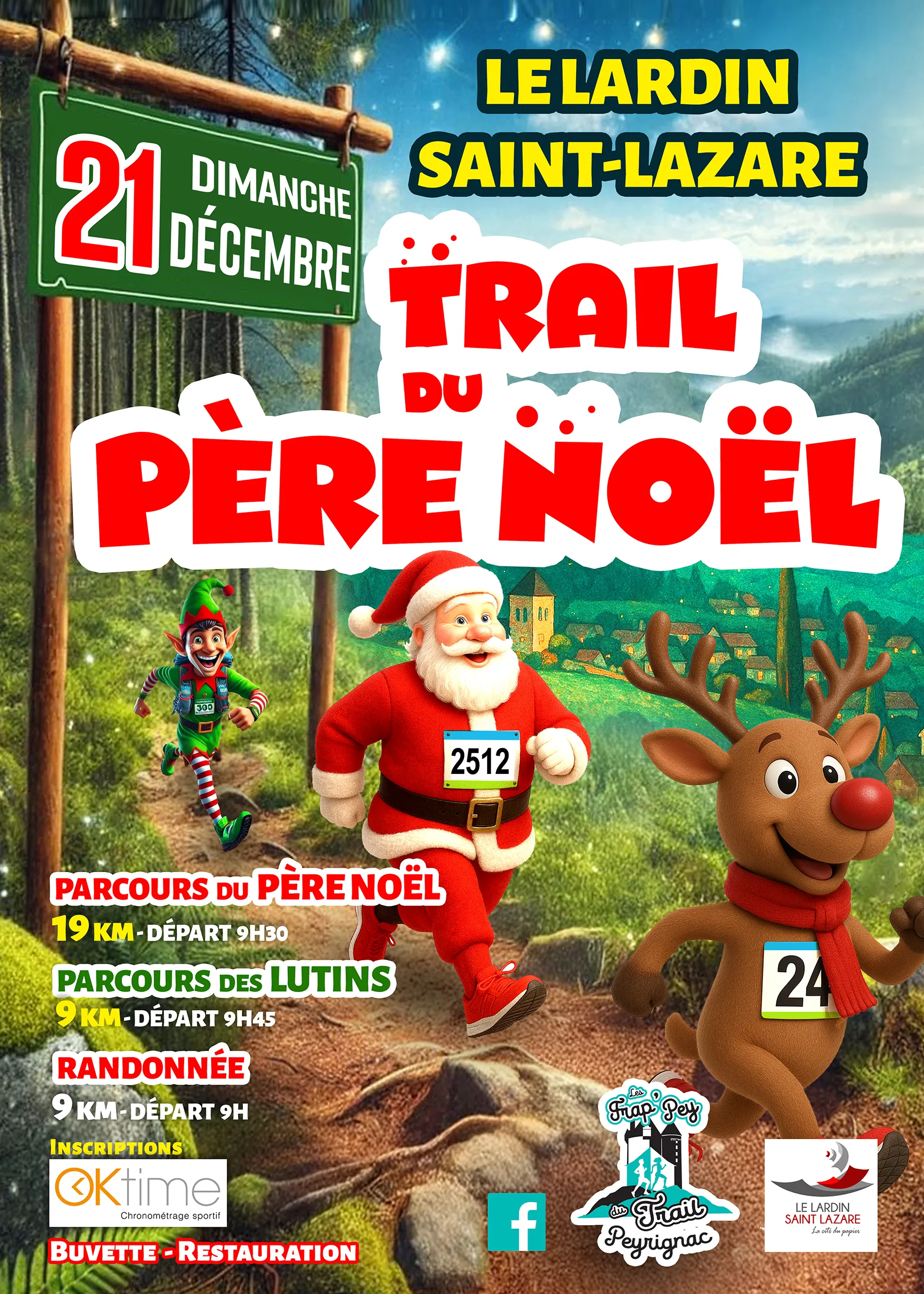 affiche de la course