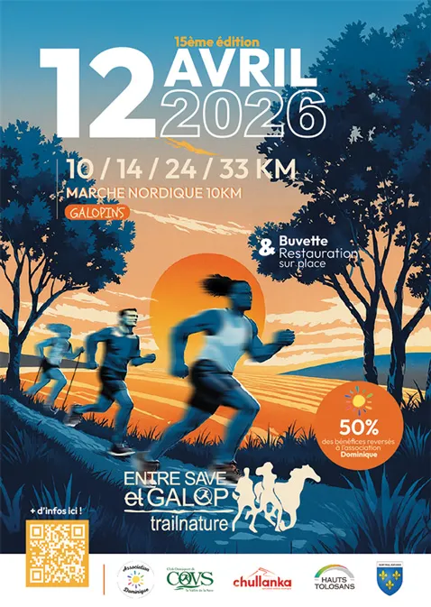 affiche de la course