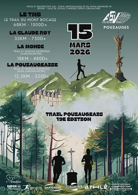Trail Pouzaugeais 2026 Inscription Résultats