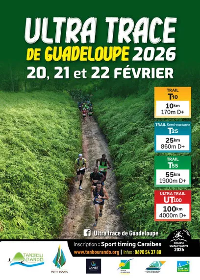 Ultra Trace de Guadeloupe 2026 Inscription Résultats