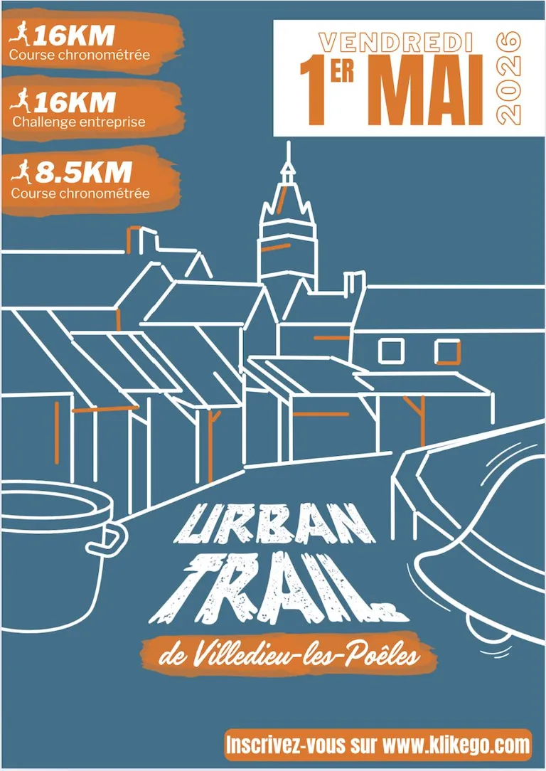 Urban trail Villedieu Les Poêles 2026 Inscription Résultats