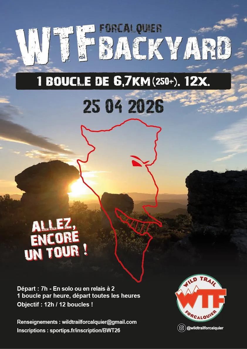 Wild Trail Forcalquier 2026 Inscription Résultats