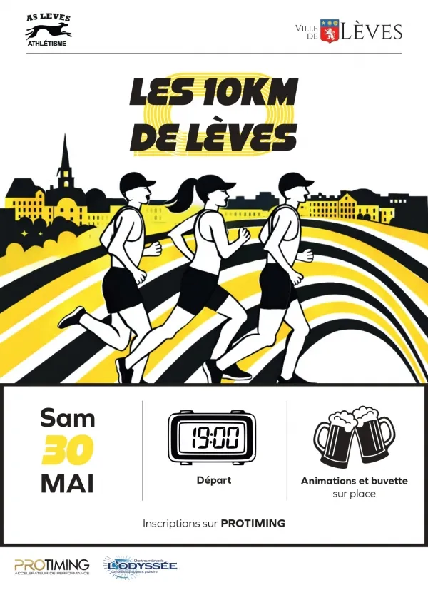 10km de Lèves 2026 Guide Inscription Résultats
