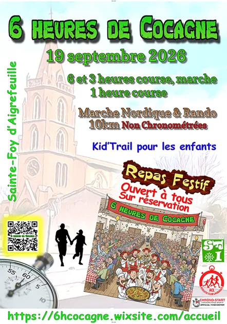 6 heures de Cocagne 2026 Inscription Résultats