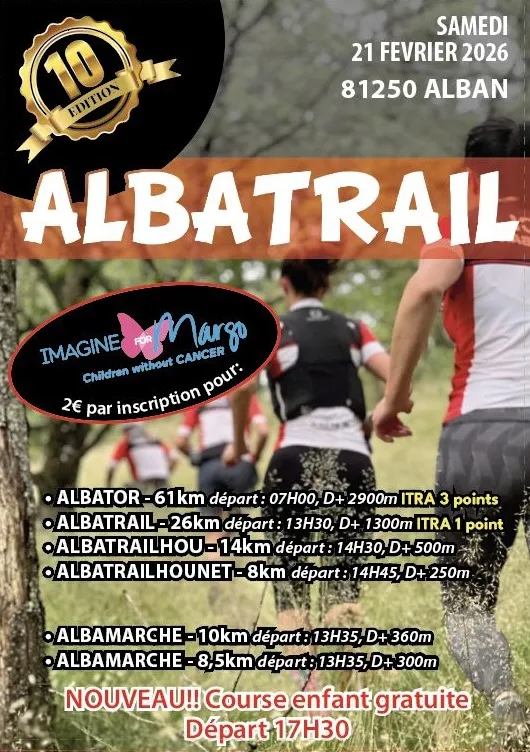 Albatrail 2026 Inscription Résultats