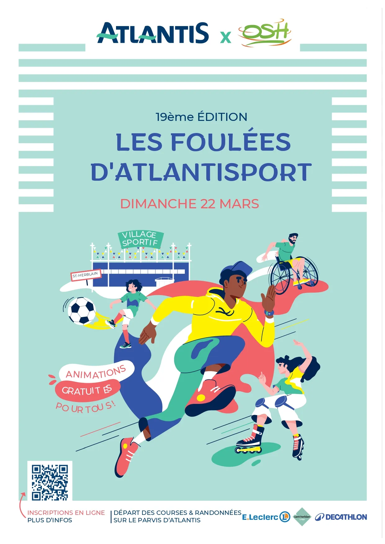 affiche de la course