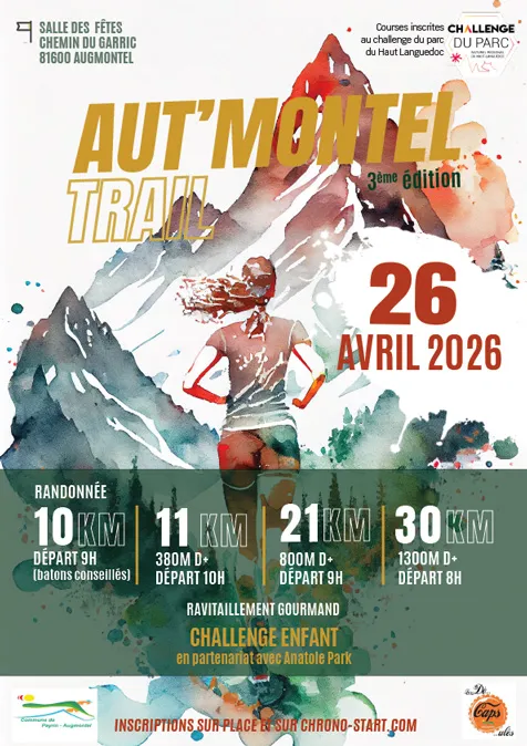 Aut&rsquo;Montel Trail 2026 Inscription Résultats