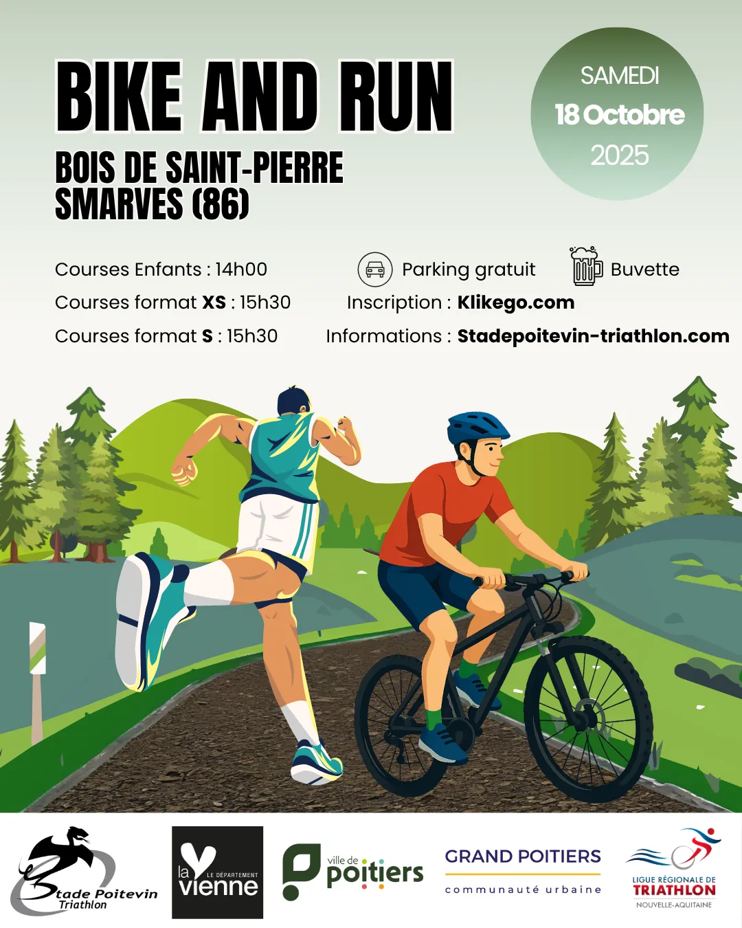 Bike & Run des Bois de Saint Pierre 2026 Inscription Résultats