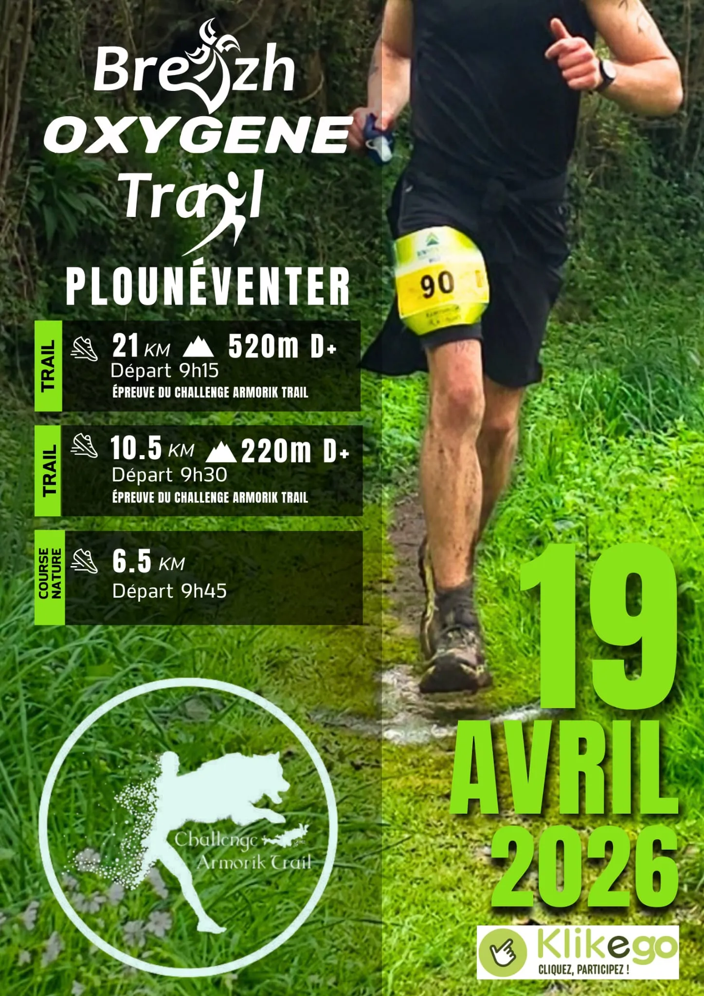 Breizh Oxygène Trail 2026 Inscription Résultats