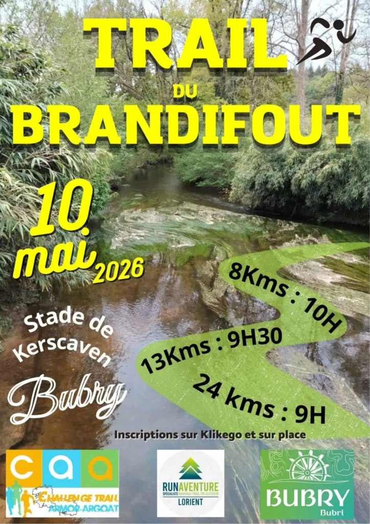 Bubry Trail du Brandifout 2026 Guide Inscription Résultats