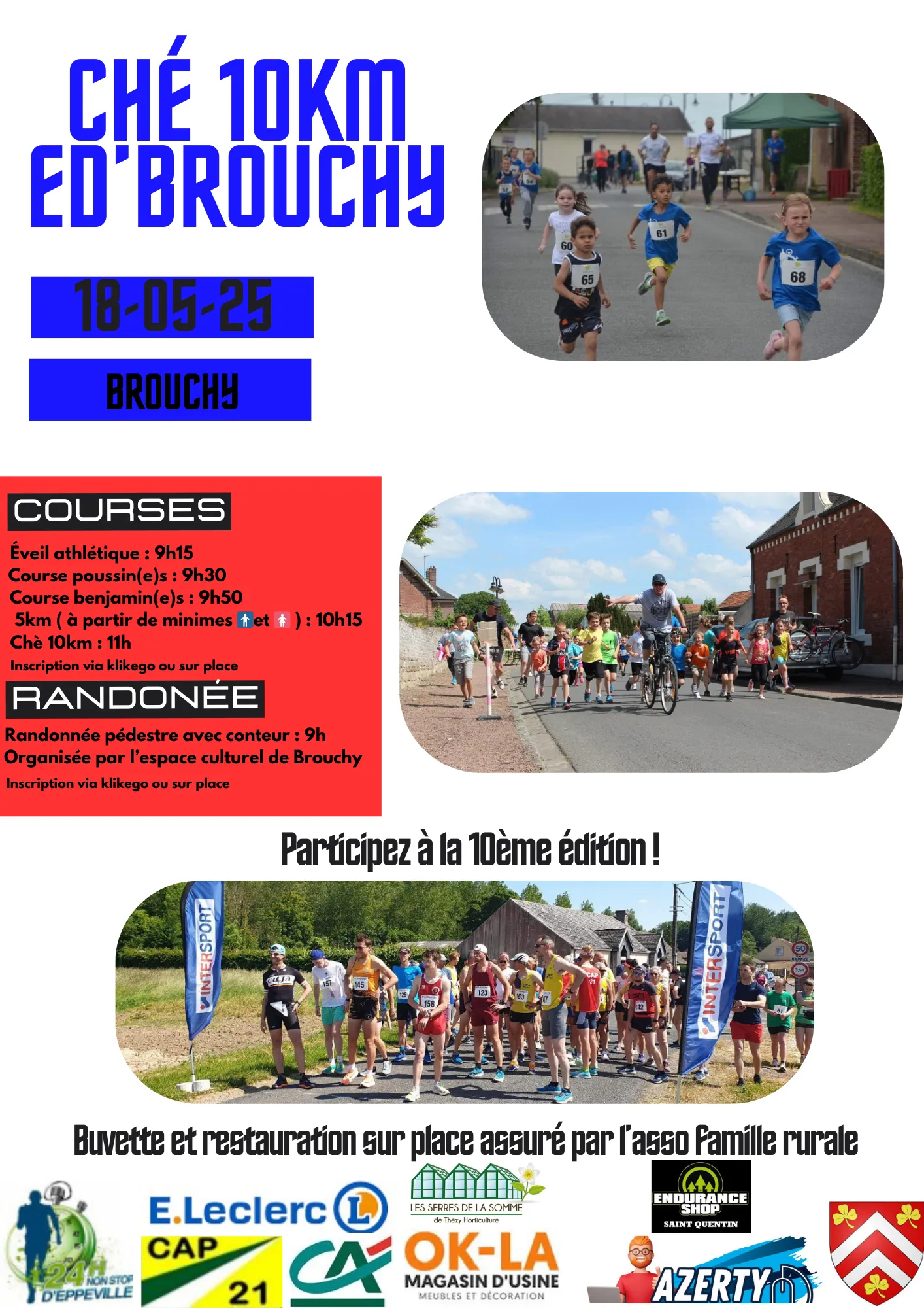 Chè 10 km Ed brouchy 2026 Guide Inscription Résultats