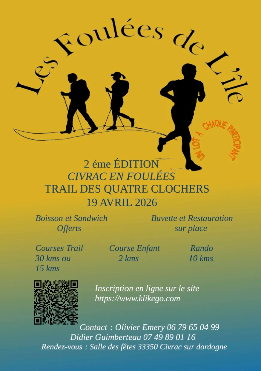 Civrac en Foulées 2026 Guide Inscription Résultats