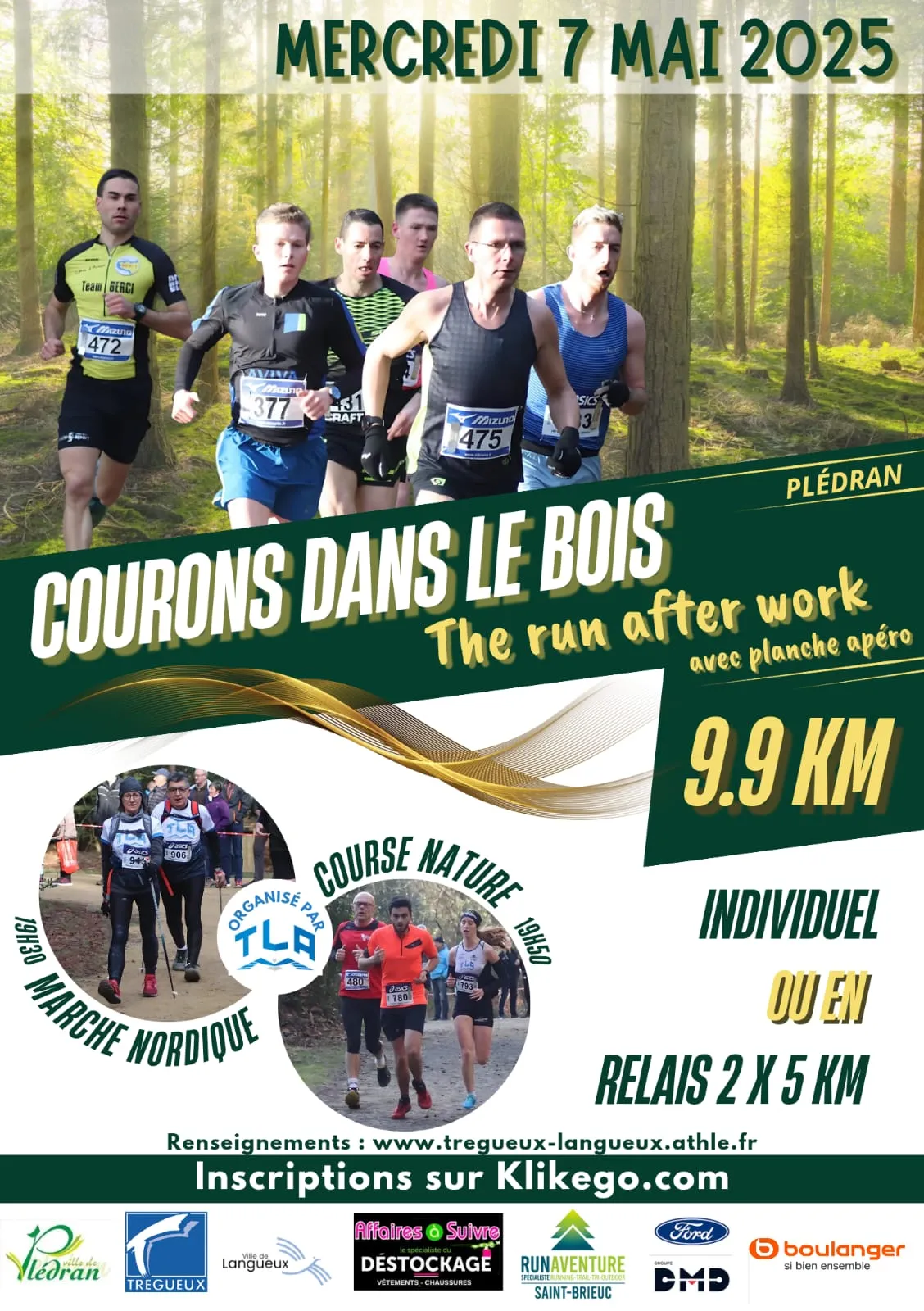 Courons dans le bois 2026 Guide Inscription Résultats