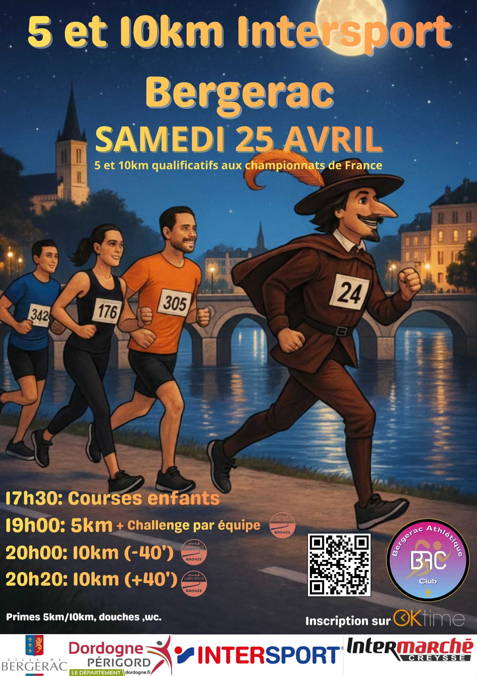 Course 10km Intersport Bergerac 2026 Inscription Résultats