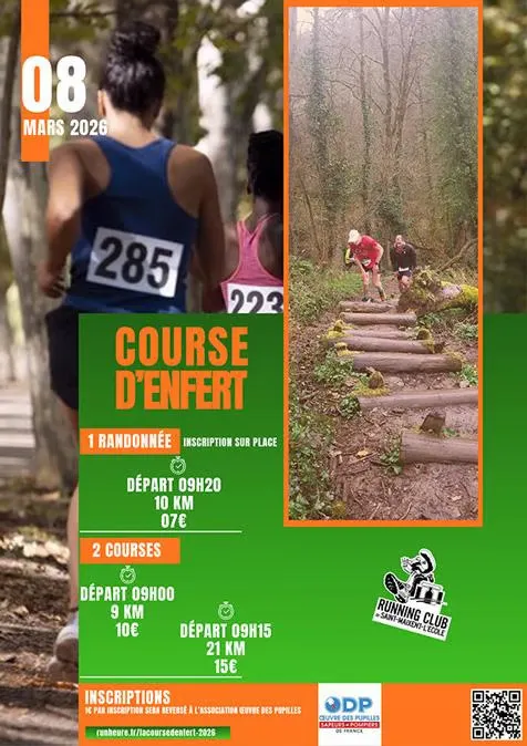 affiche de la course