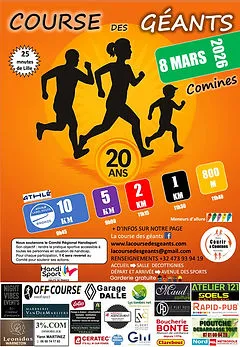 affiche de la course