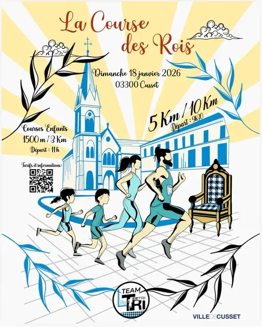 Course des Rois Cusset 2026 Inscription Résultats