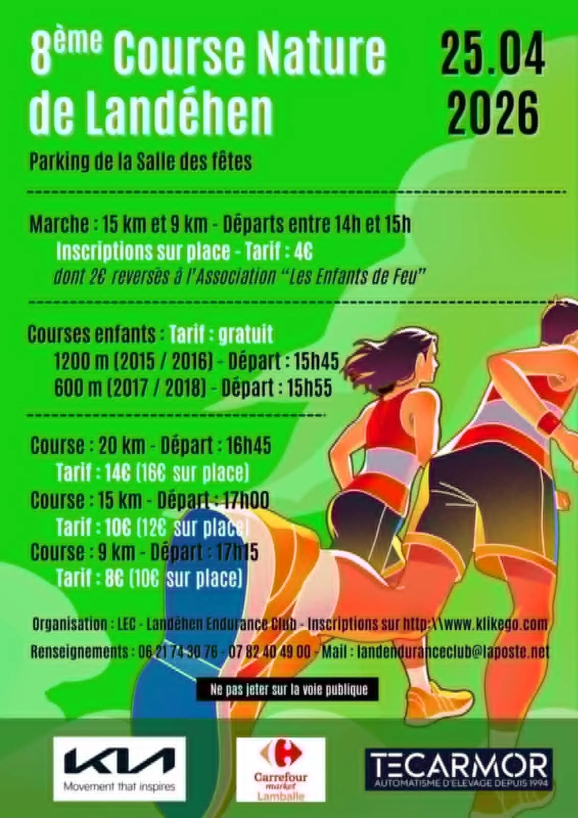 Course nature de Landehen 2026 Guide Inscription Résultats