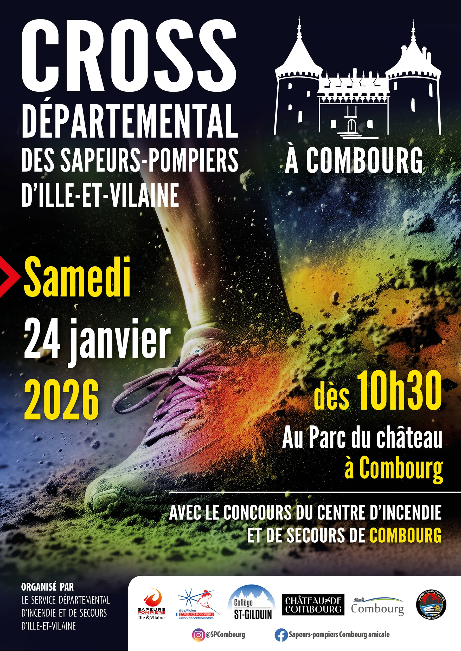 Cross des Sapeurs-Pompiers d&rsquo;Ille et Vilaine 2026 Inscription Résultats