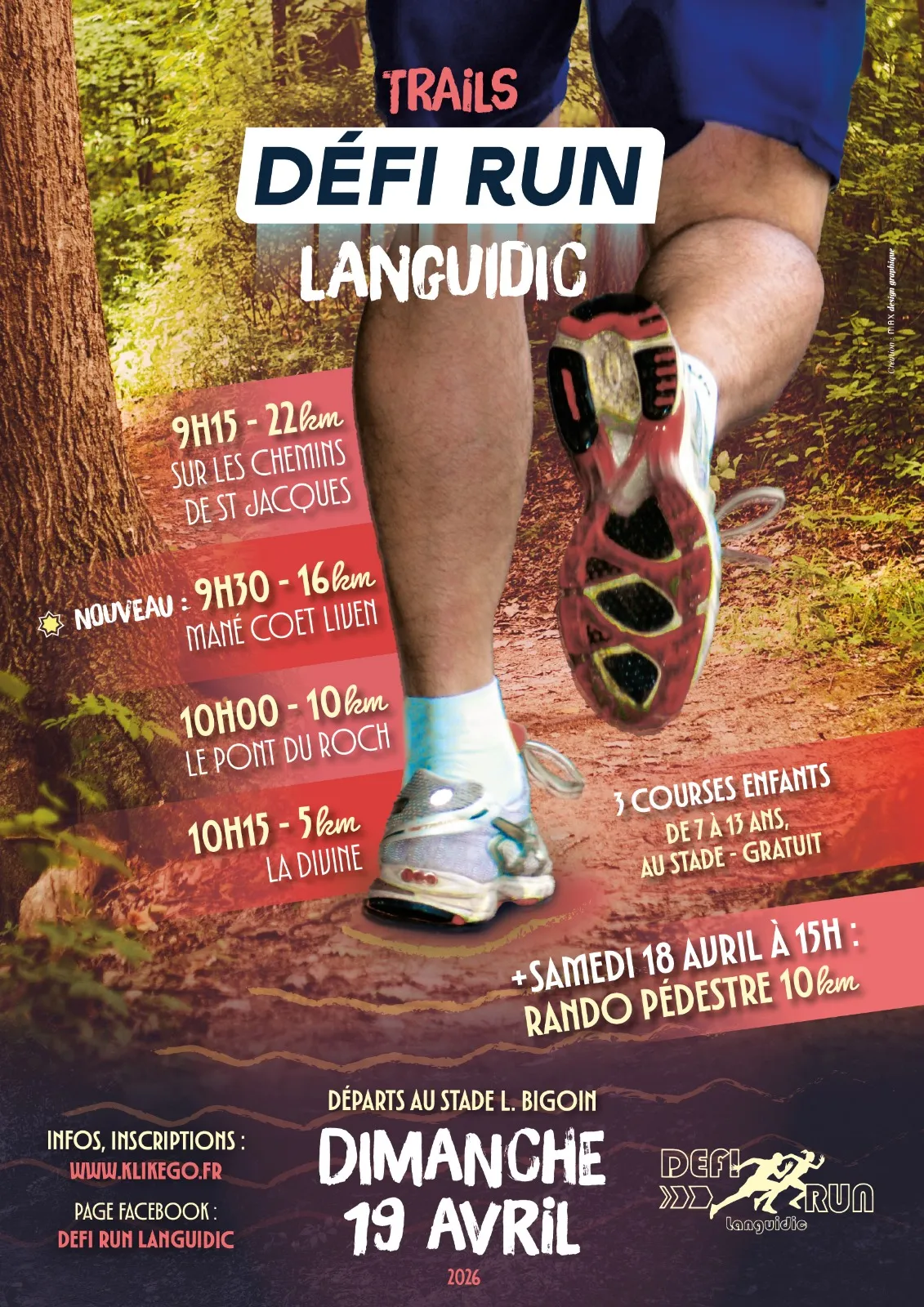 Défi Run Languidic 2026 Inscription Résultats