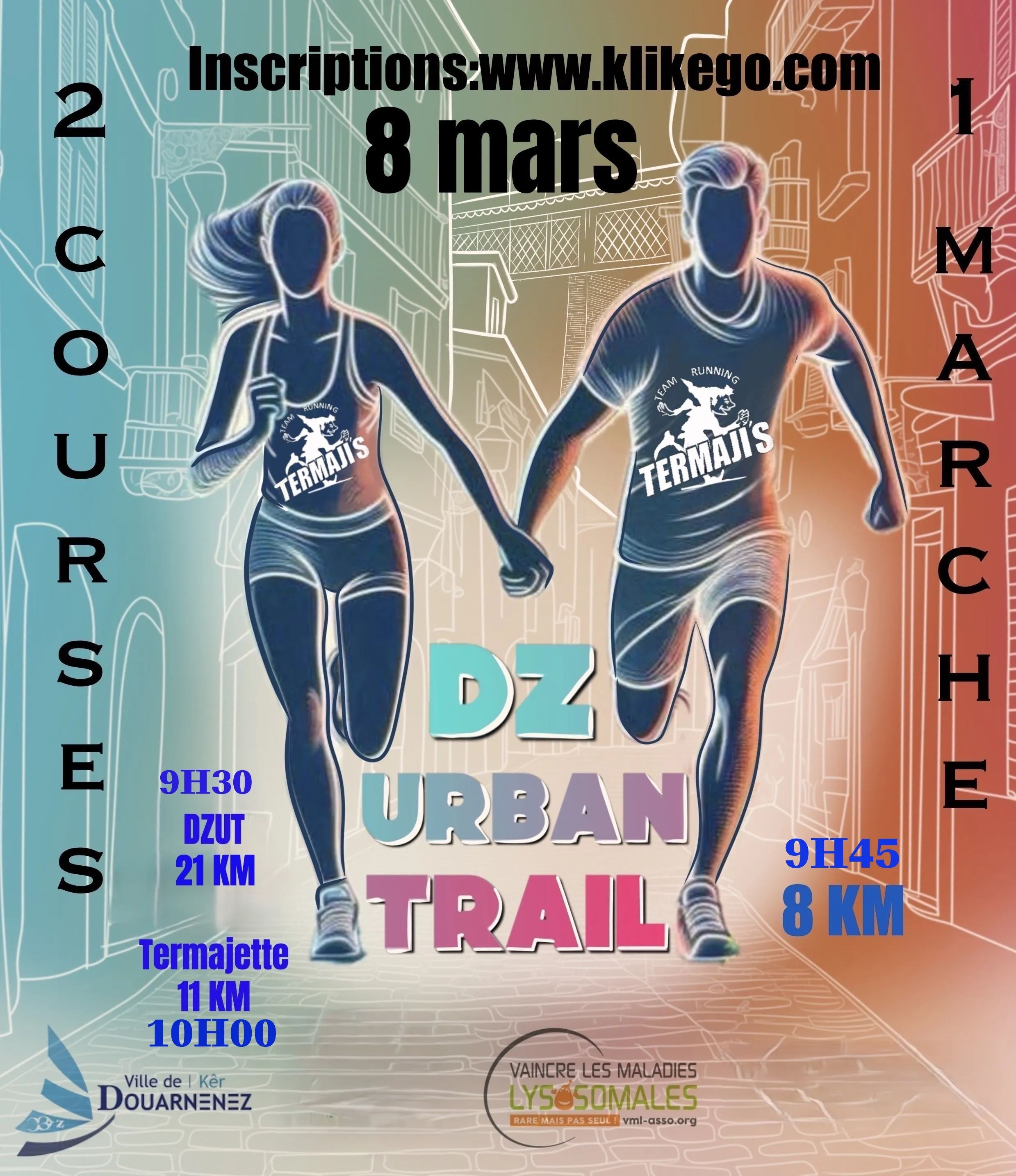Douarnenez urban trail 2026 Inscription Résultats