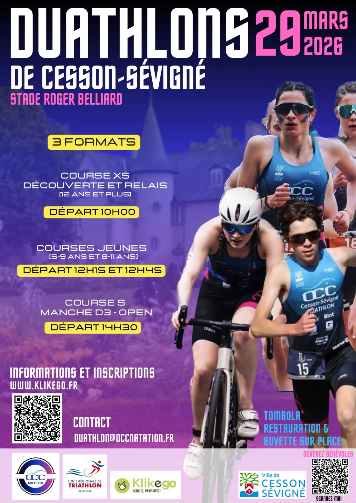 Duathlon de Cesson Sévigné 2026 Guide Inscription Résultats