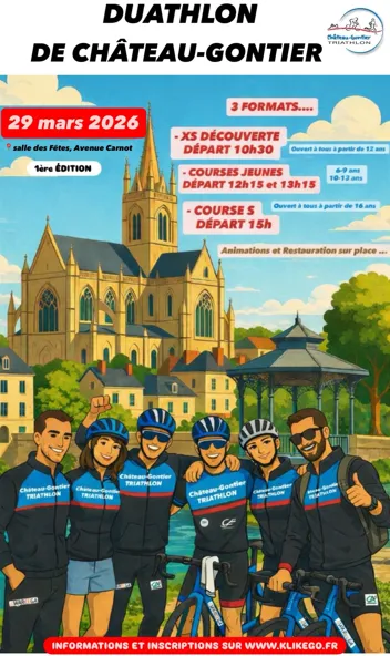 Duathlon de Chateau Gontier 2026 Guide Inscription Résultats