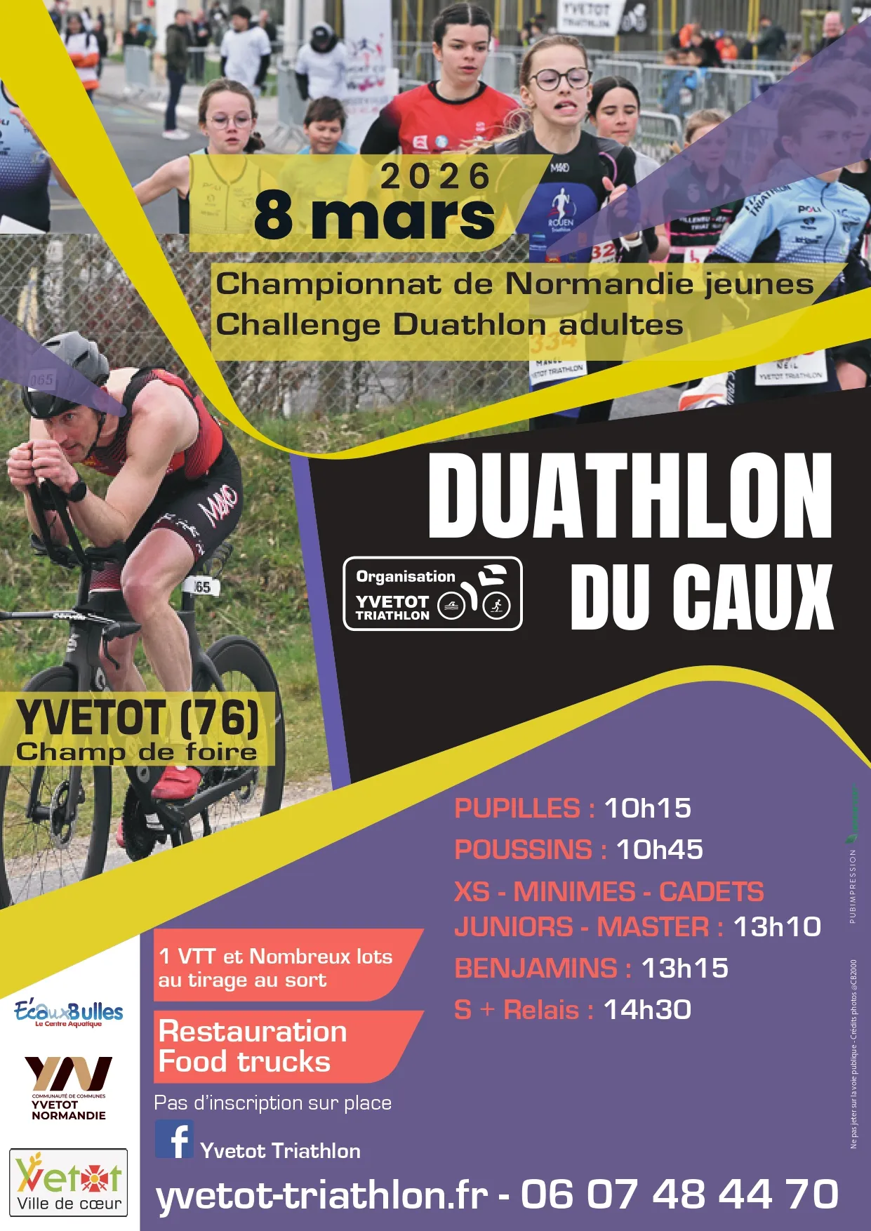 Duathlon du Caux 2026 Inscription Résultats