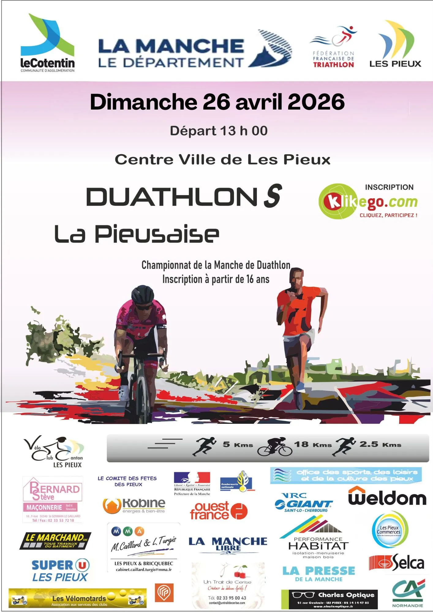 Duathlon La Pieusaise 2026 Guide Inscription Résultats