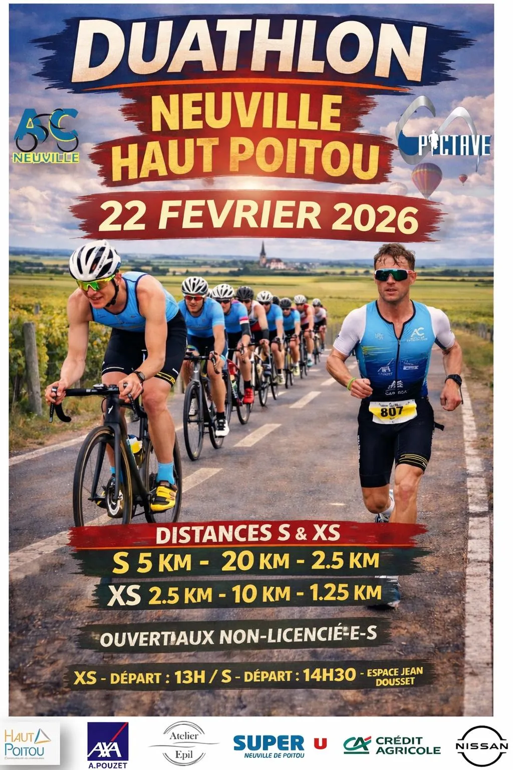 Duathlon Neuville Haut Poitou 2026 Guide Inscription Résultats