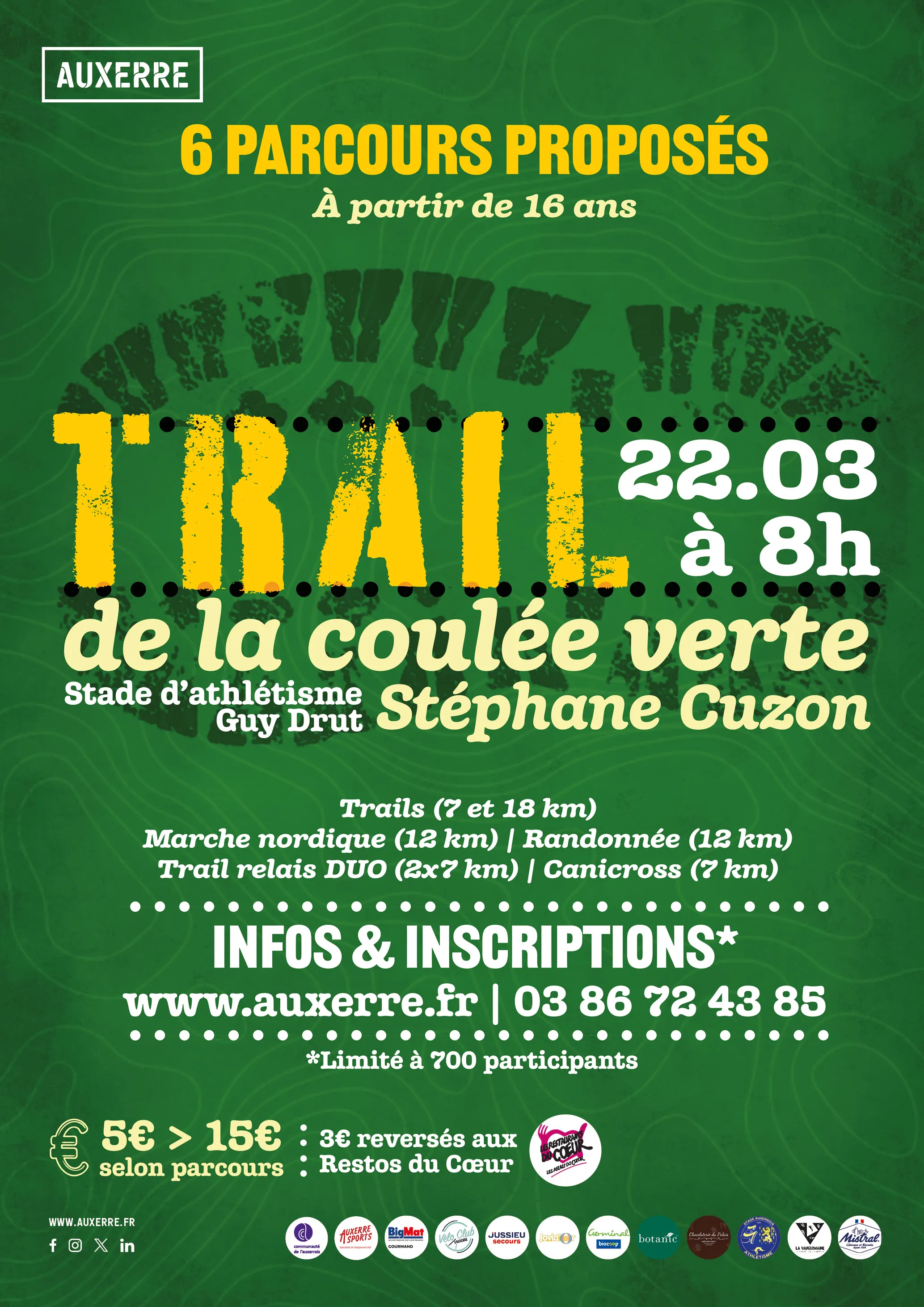 affiche de la course