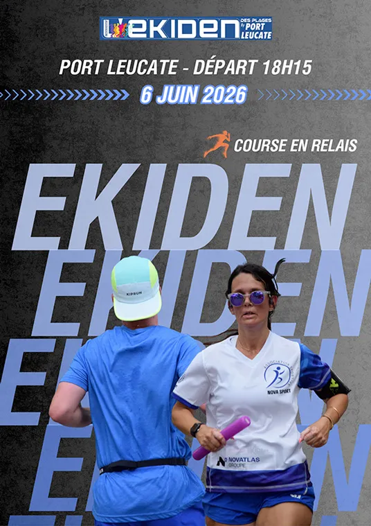 Ekiden des Plages by Port Leucate 2026 Inscription Résultats