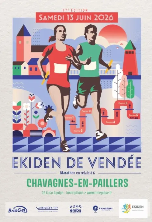Ekiden de Vendée Chavagnes 2026 Inscription Résultats