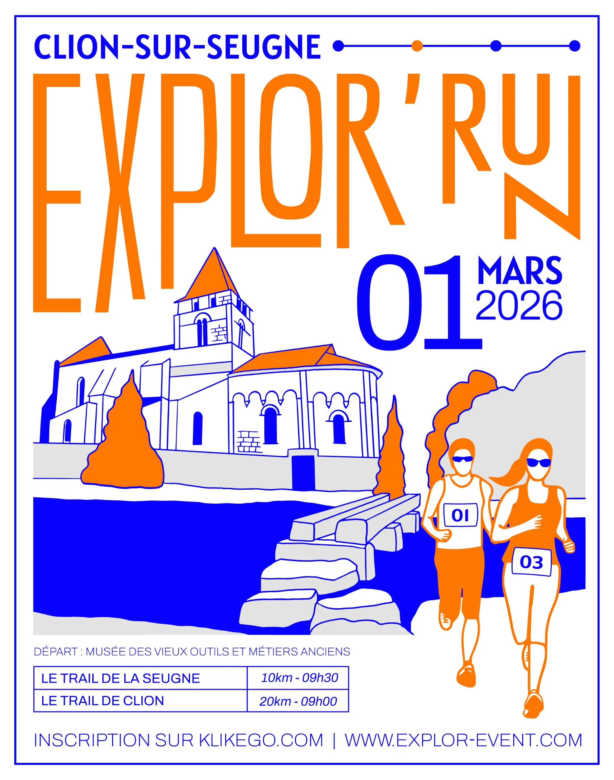 Explor&rsquo;Run Clion sur Seugne 2026 Guide Inscription Résultats