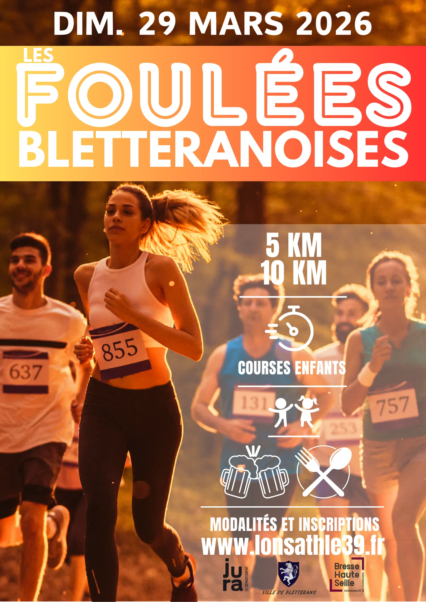Foulées Bletteranoises 2026 Guide Inscription Résultats