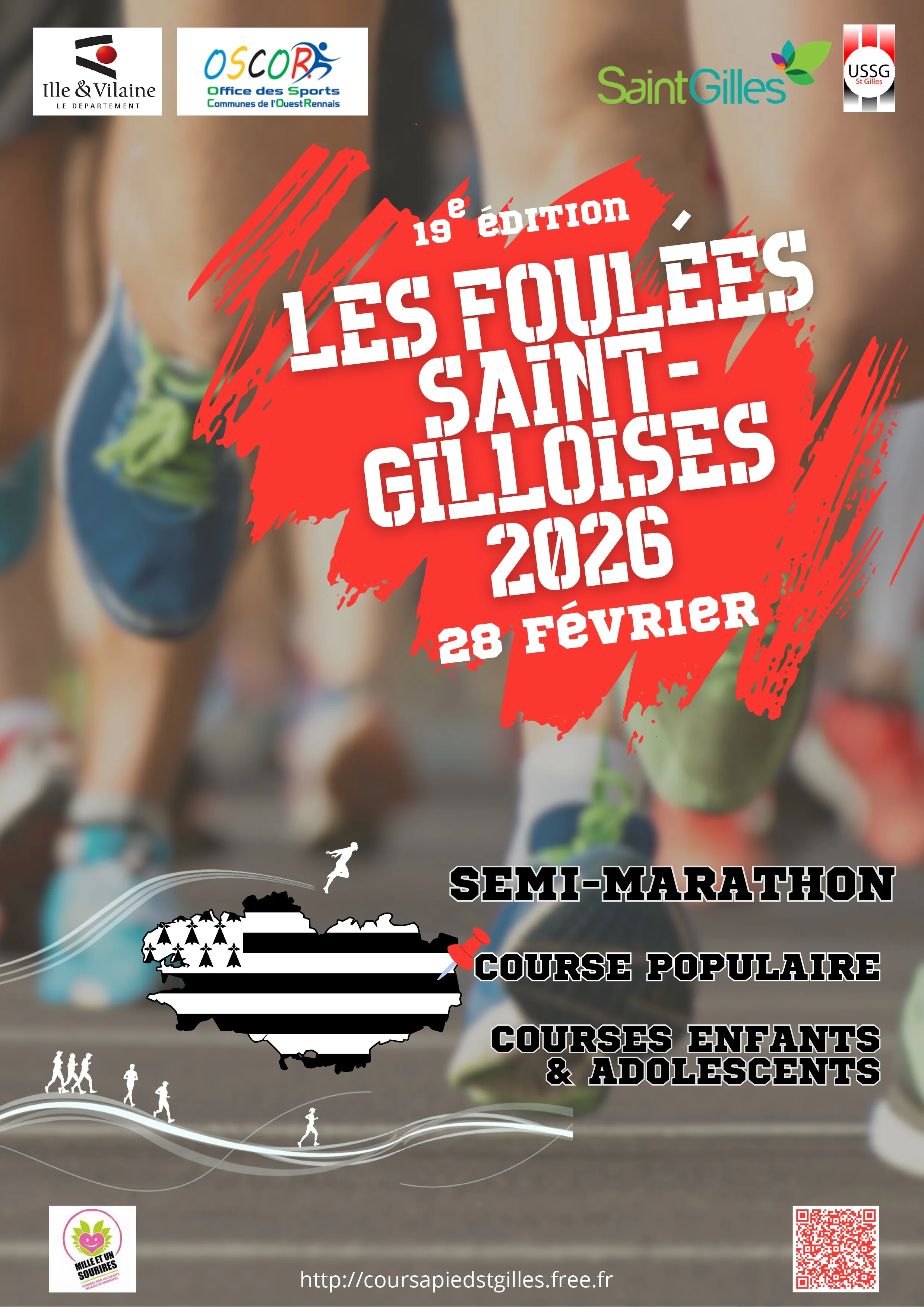 affiche de la course