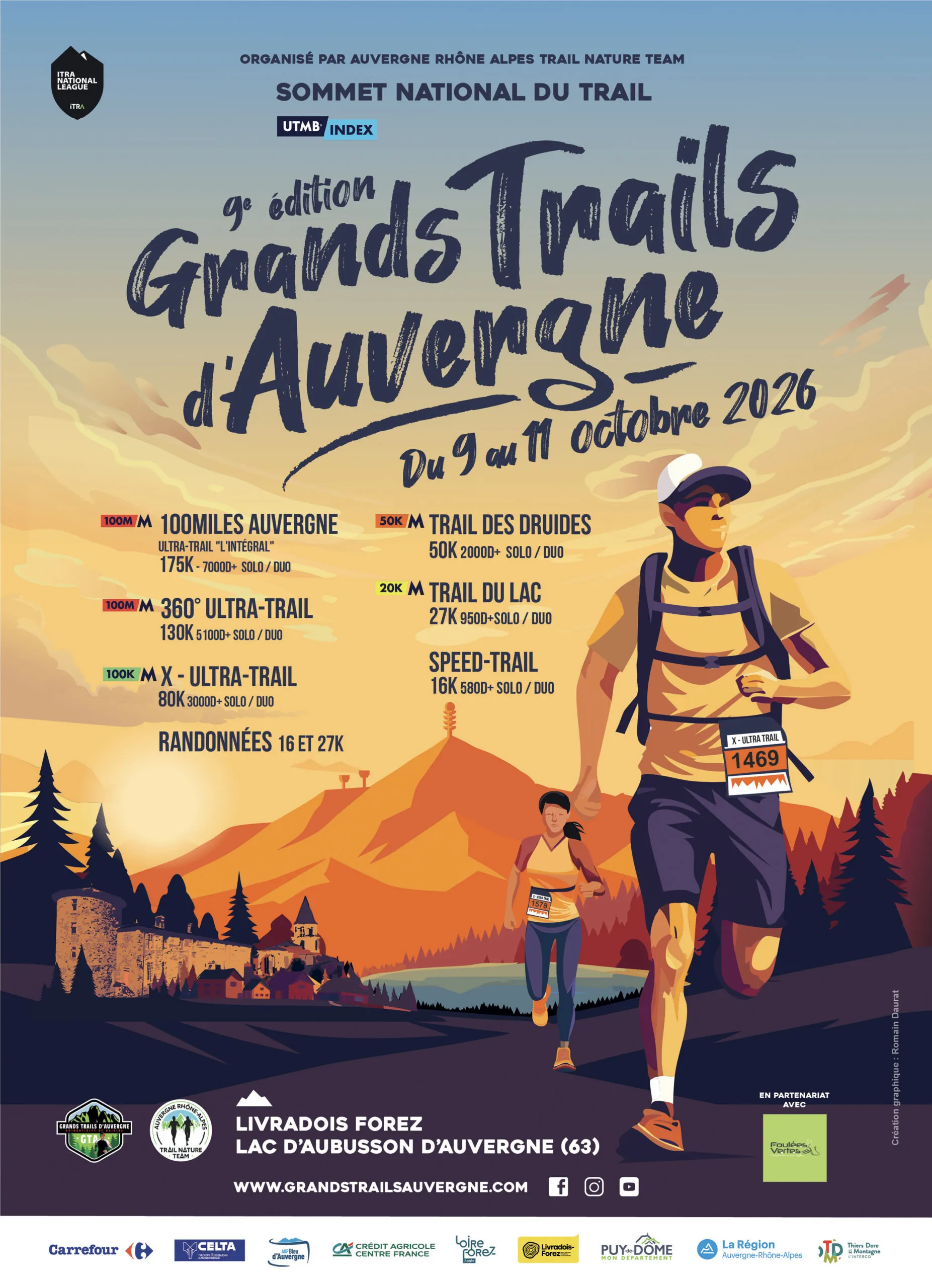 Grands Trails d&rsquo;Auvergne 2026 Guide Inscription Résultats