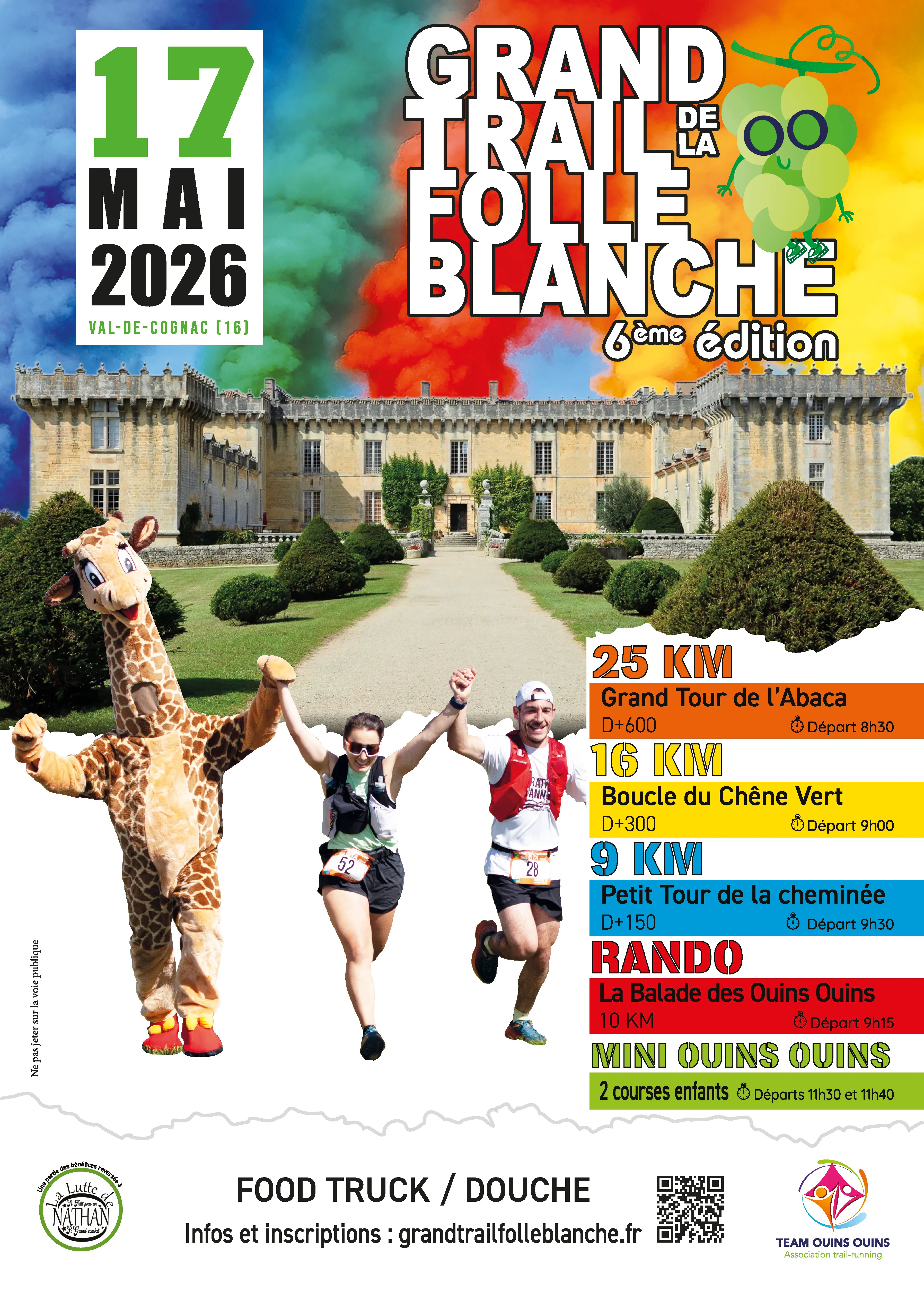 Grand trail de la Folle Blanche 2026 Guide Inscription Résultats