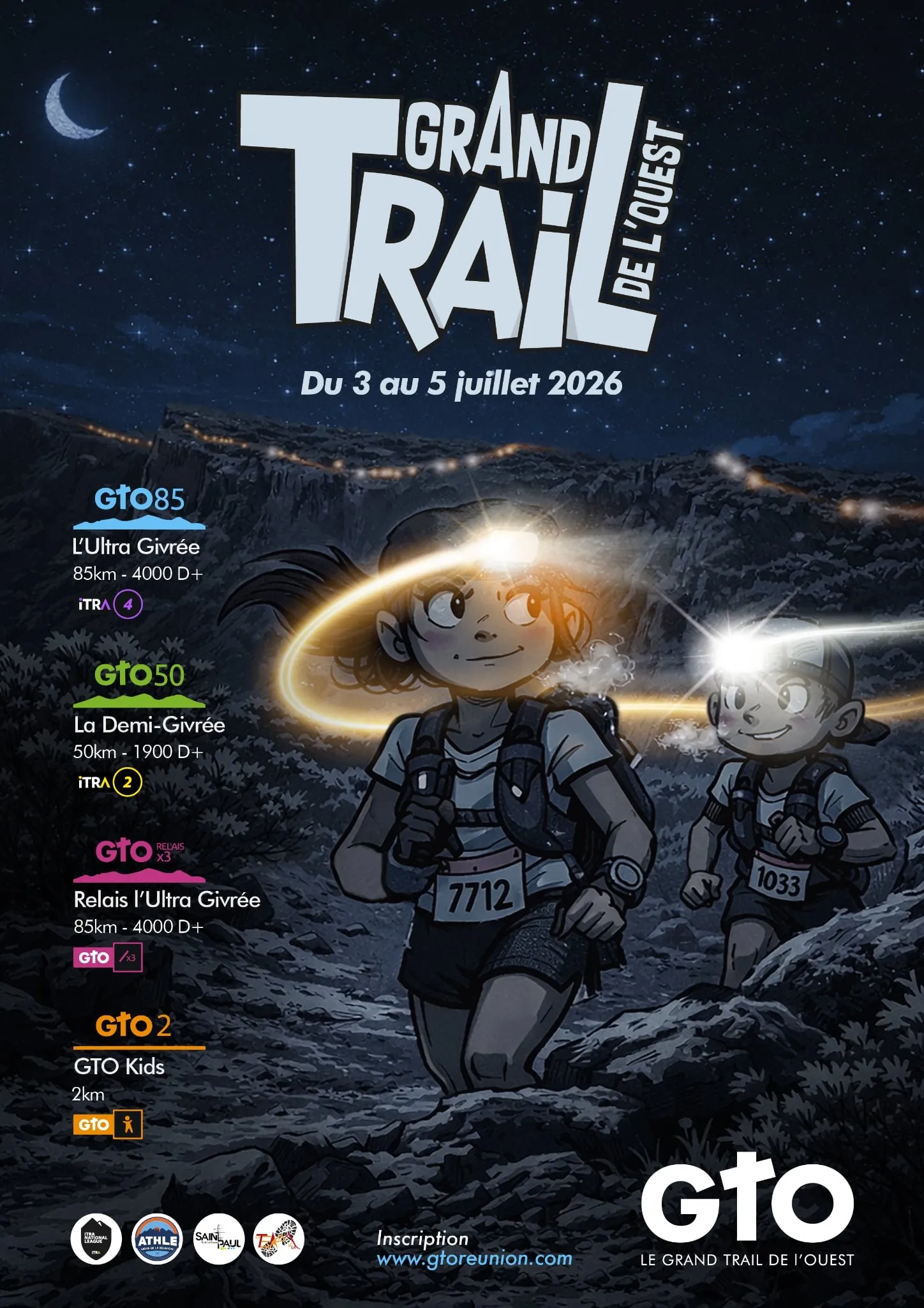 Grand Trail de l&rsquo;Ouest 2026 Inscription Résultats