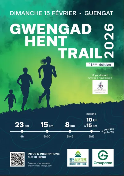 Gwengad Hent Trail 2026 Inscription Résultats