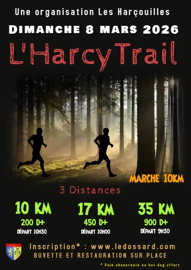 Harcy-trail 2026 Inscription Résultats