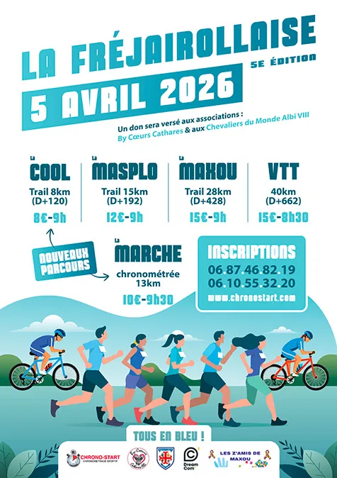 La Frejairollaise 2026 Inscription Résultats