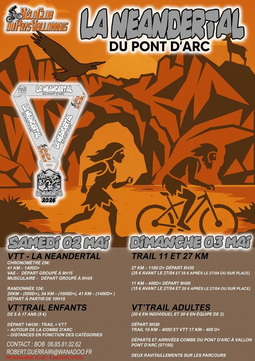 La Néandertal 2026 Guide Inscription Résultats