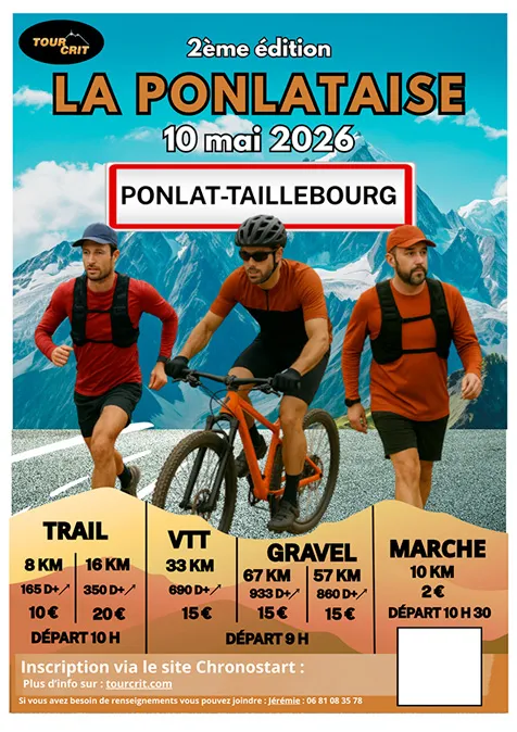 La Ponlataise 2026 Inscription Résultats