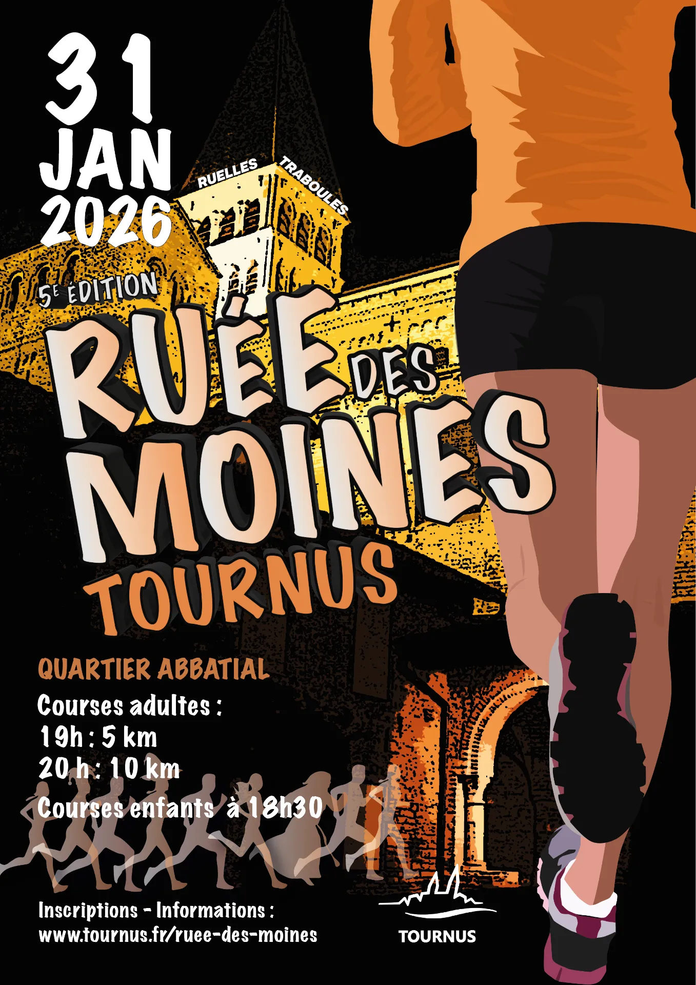 affiche de la course