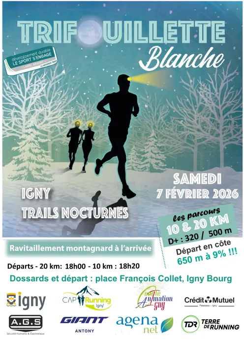 affiche de la course