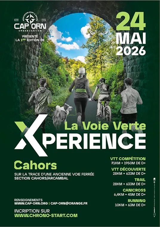 La Voie Verte Xpérience 2026 Inscription Résultats