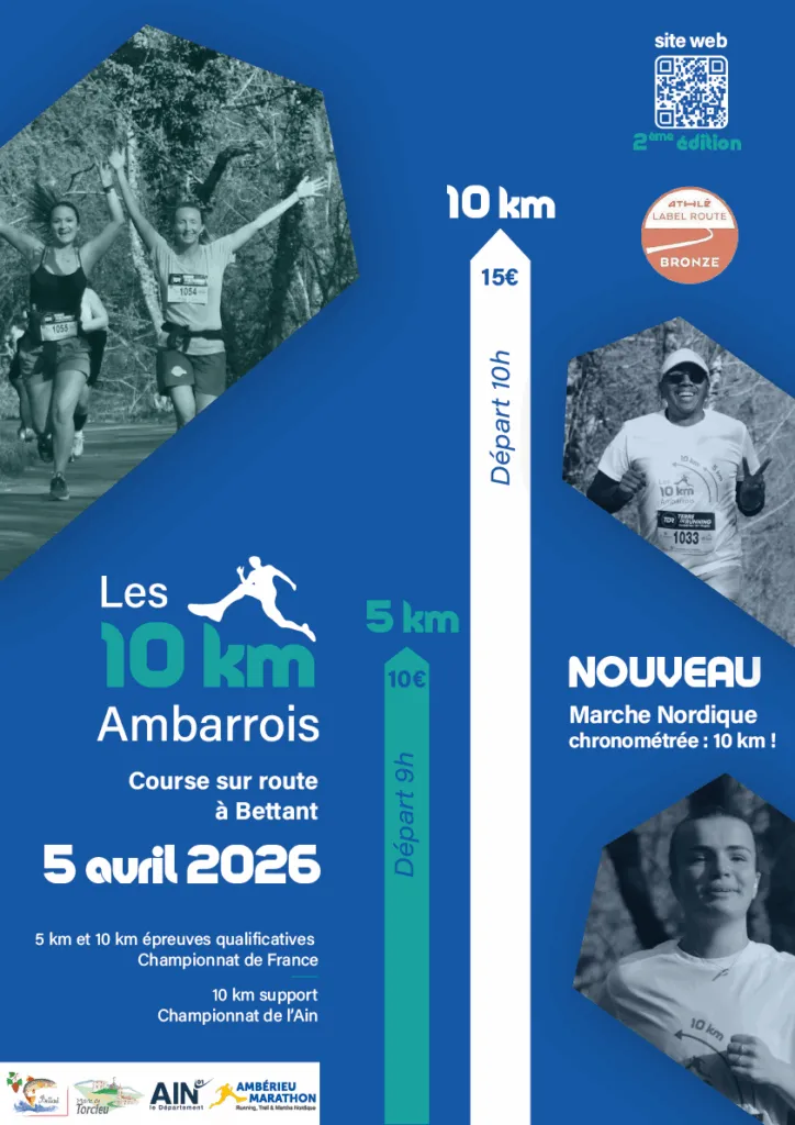Les 10 km Ambarrois 2026 Inscription Résultats