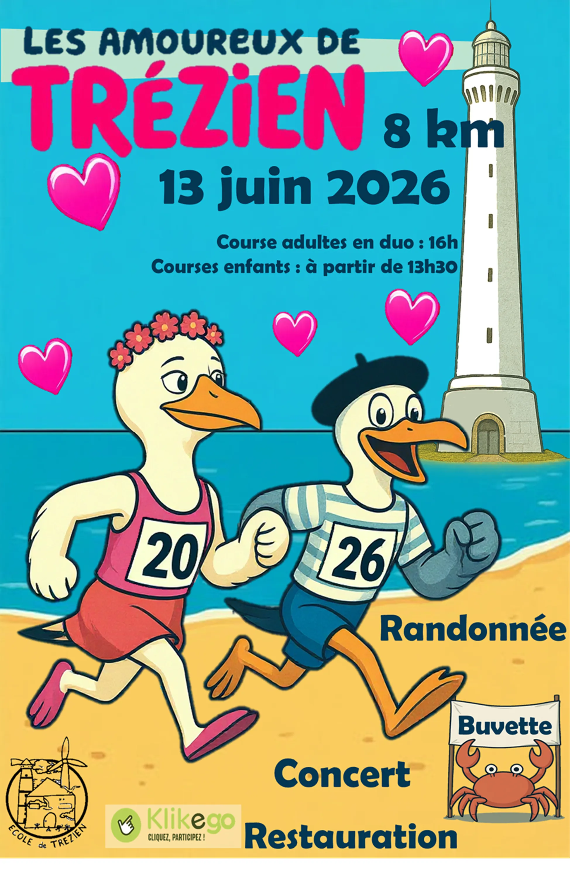 Les Amoureux de Trézien 2026 Guide Inscription Résultats